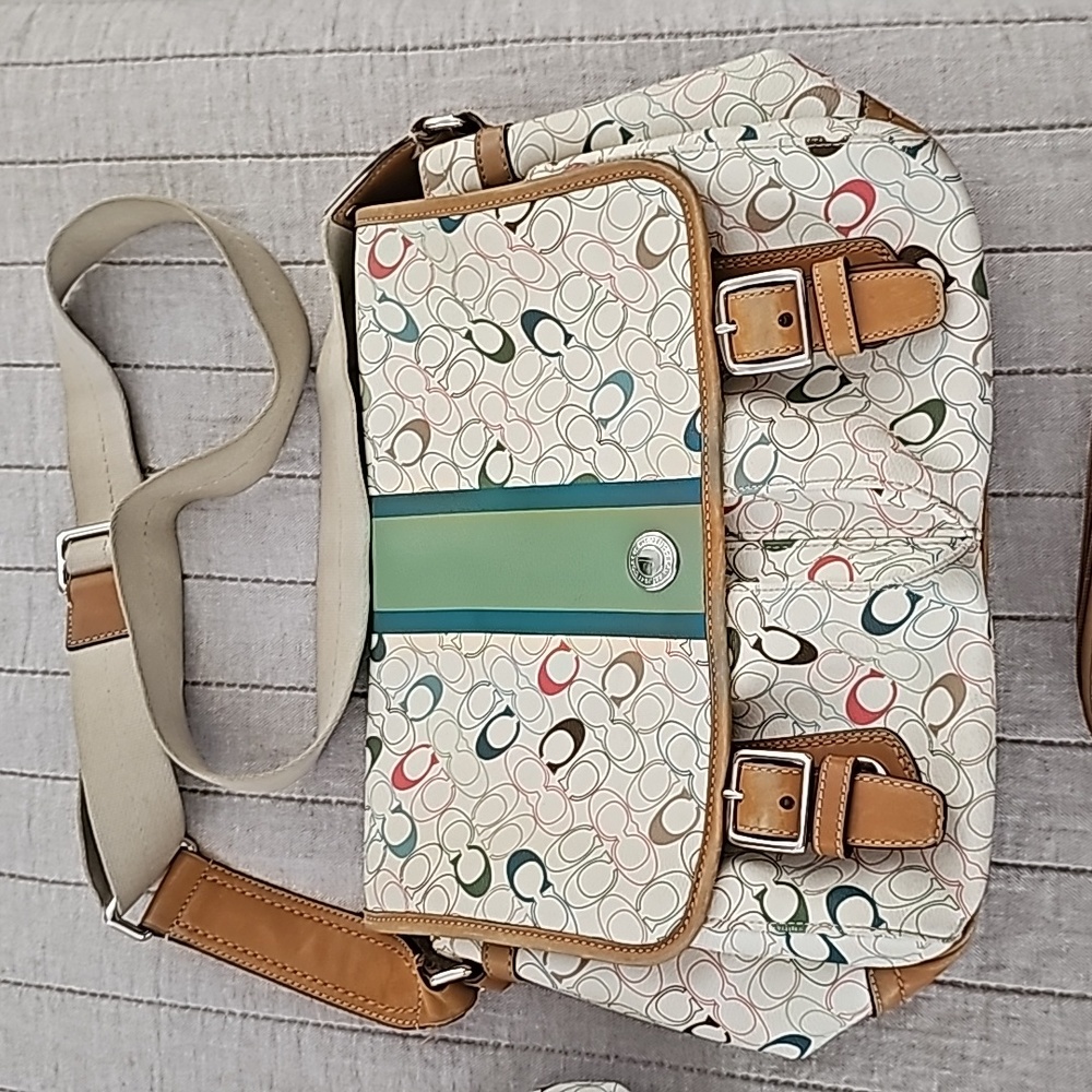 Coach Multi color messenger bag